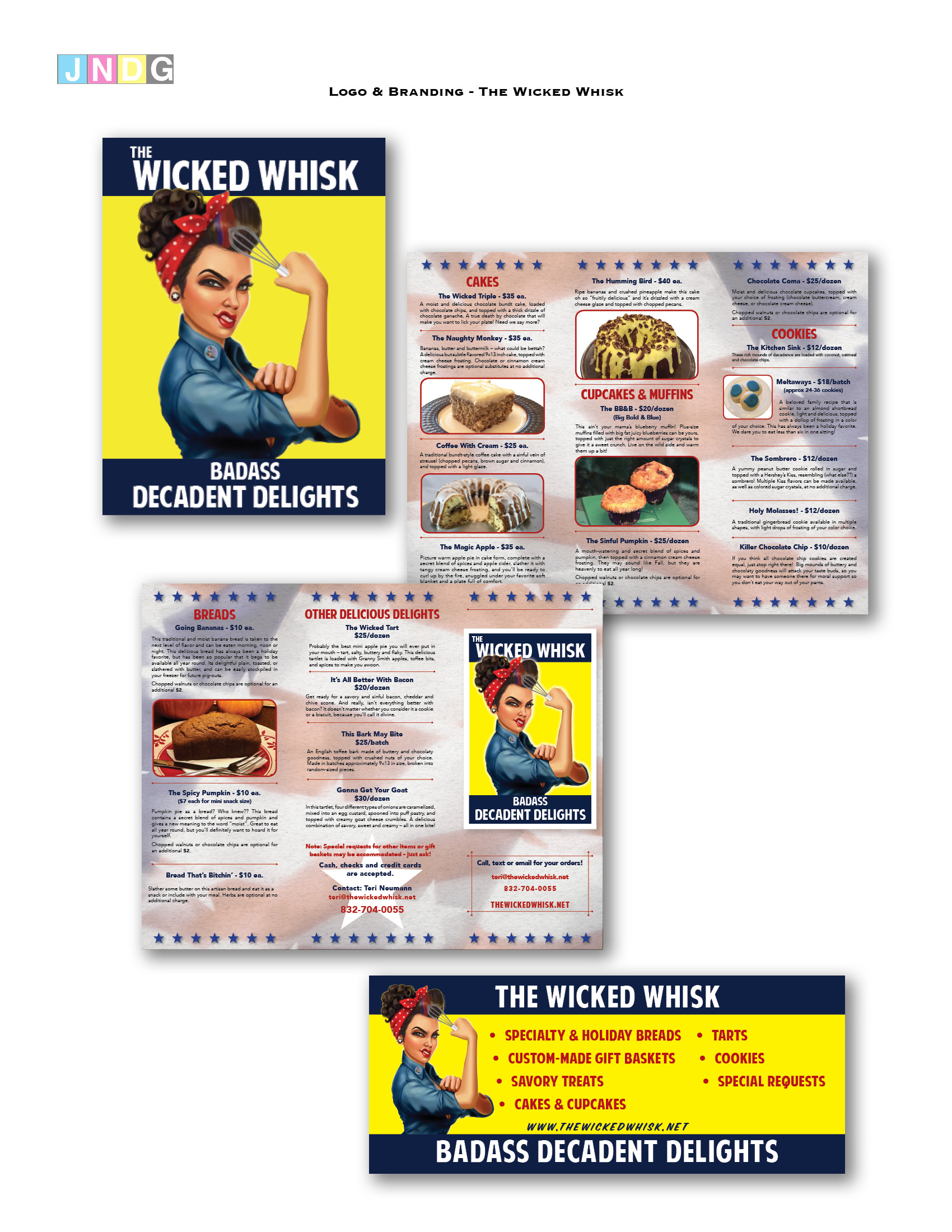 Business Identity and Branding - Wicked Whisk